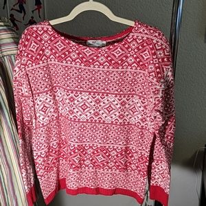 Vineyard Vines Winter Print Sweater